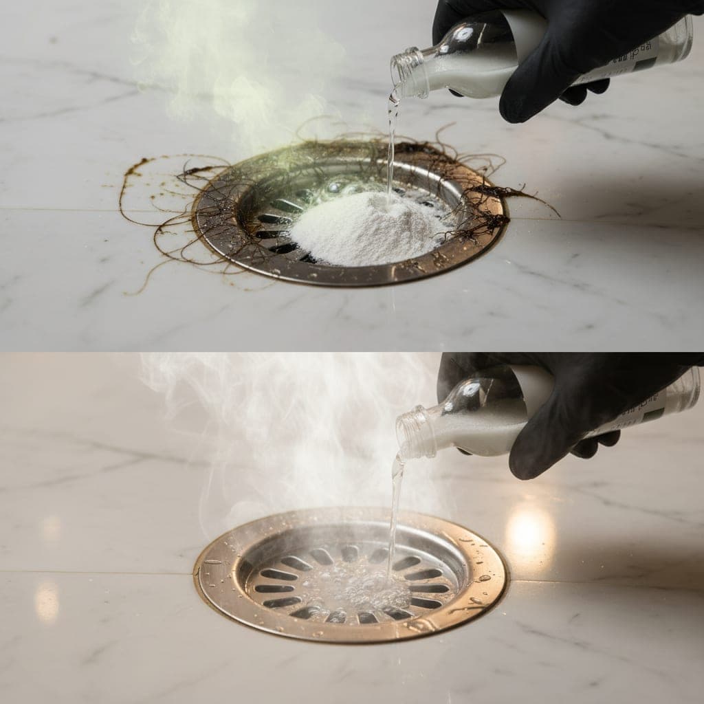 How to Clean a Bathroom Drain That Smells