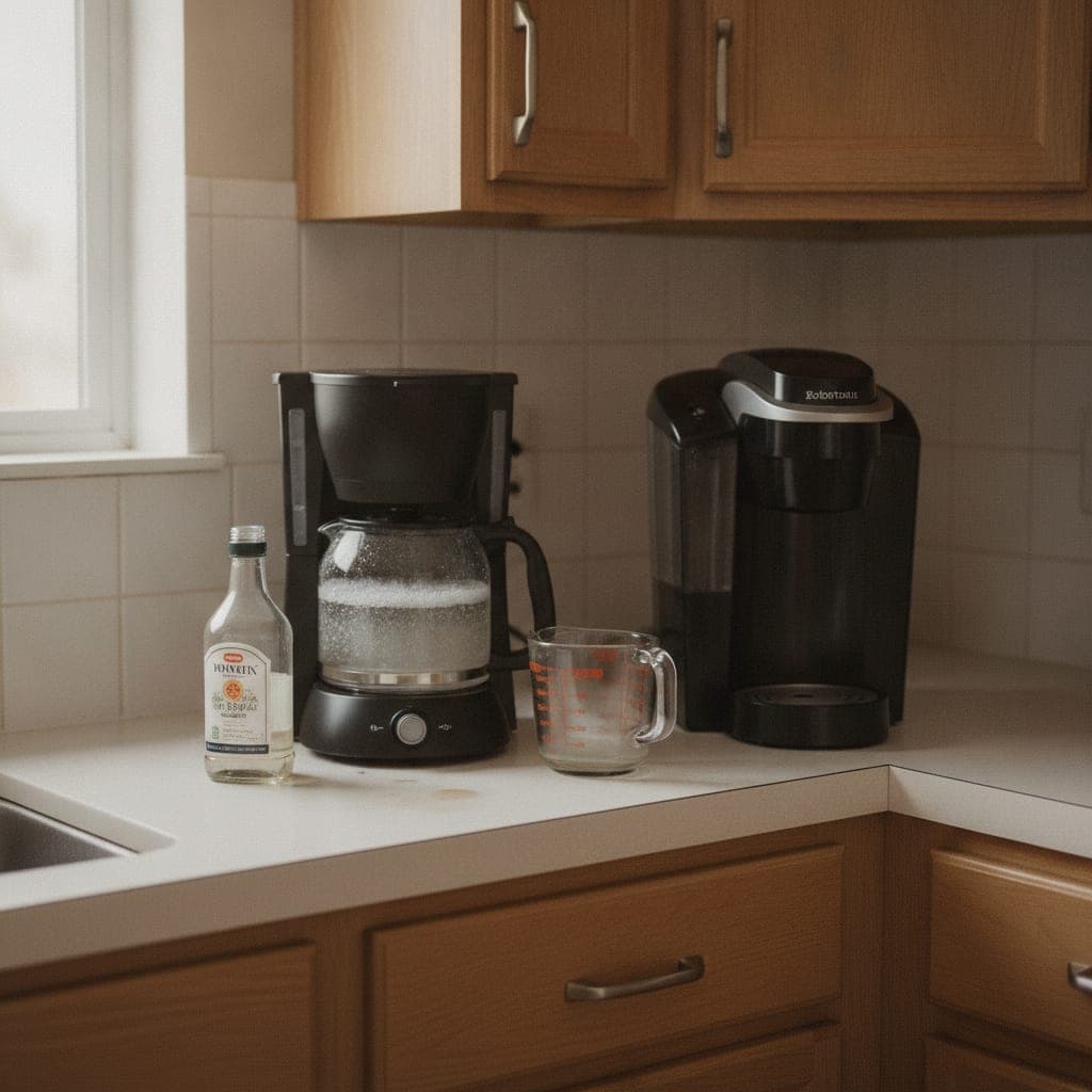 How to Clean a Coffee Maker (Drip and Keurig Descaling)