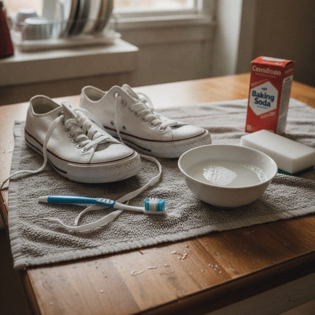 How to Clean White Sneakers So They Look New Again