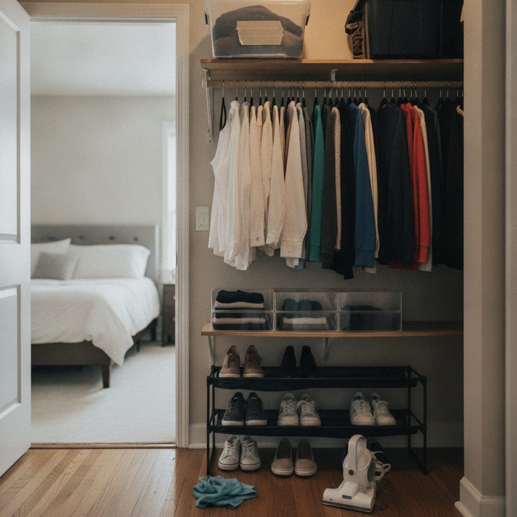 How to Clean Your Closet From Top to Bottom Without Hating the Whole Day